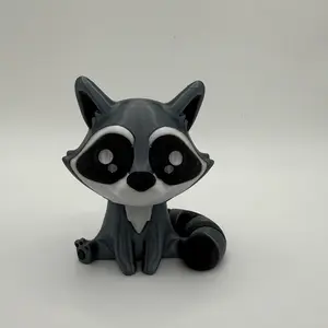 Cute Raccoon Clicker Fidget – Creamy Keyboard Sound!