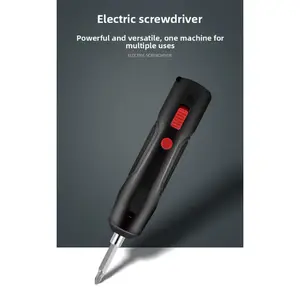 2026 New Model Multifunctional Electric Screwdriver Portable Straight Handle Manual Electric Dual Mode Switchable for Phone Computer Disassembly Home Appliance Repair DIY Assembly