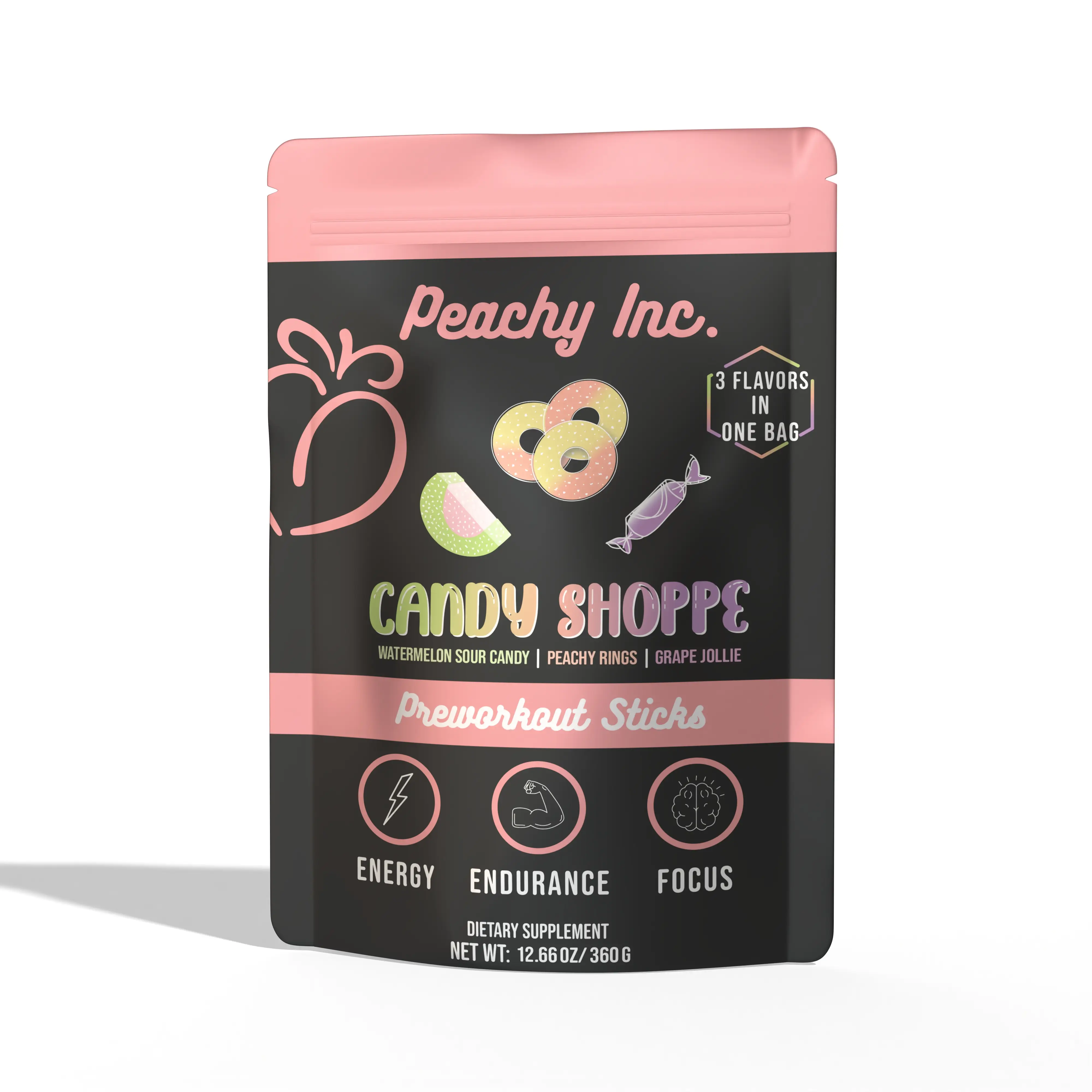 Peachy Nutrition Candy Shoppe Pre-Workout