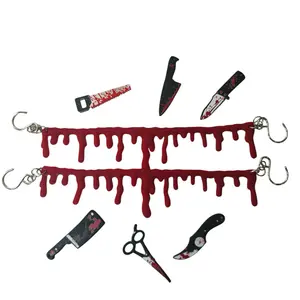 A Killer Night! Shoe Charms-Unique Designs for Clogs & Slides - Perfect Addition for Adults and Kids' Footwear