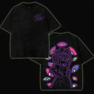 Ragatha v2 The Amazing Digital Circus Double Printed Lightweight Acid Tee TV Show Graphic Top Shortsleeve Cotton Gift TShirt, Gift T-Shirt For Movie Lover tees good