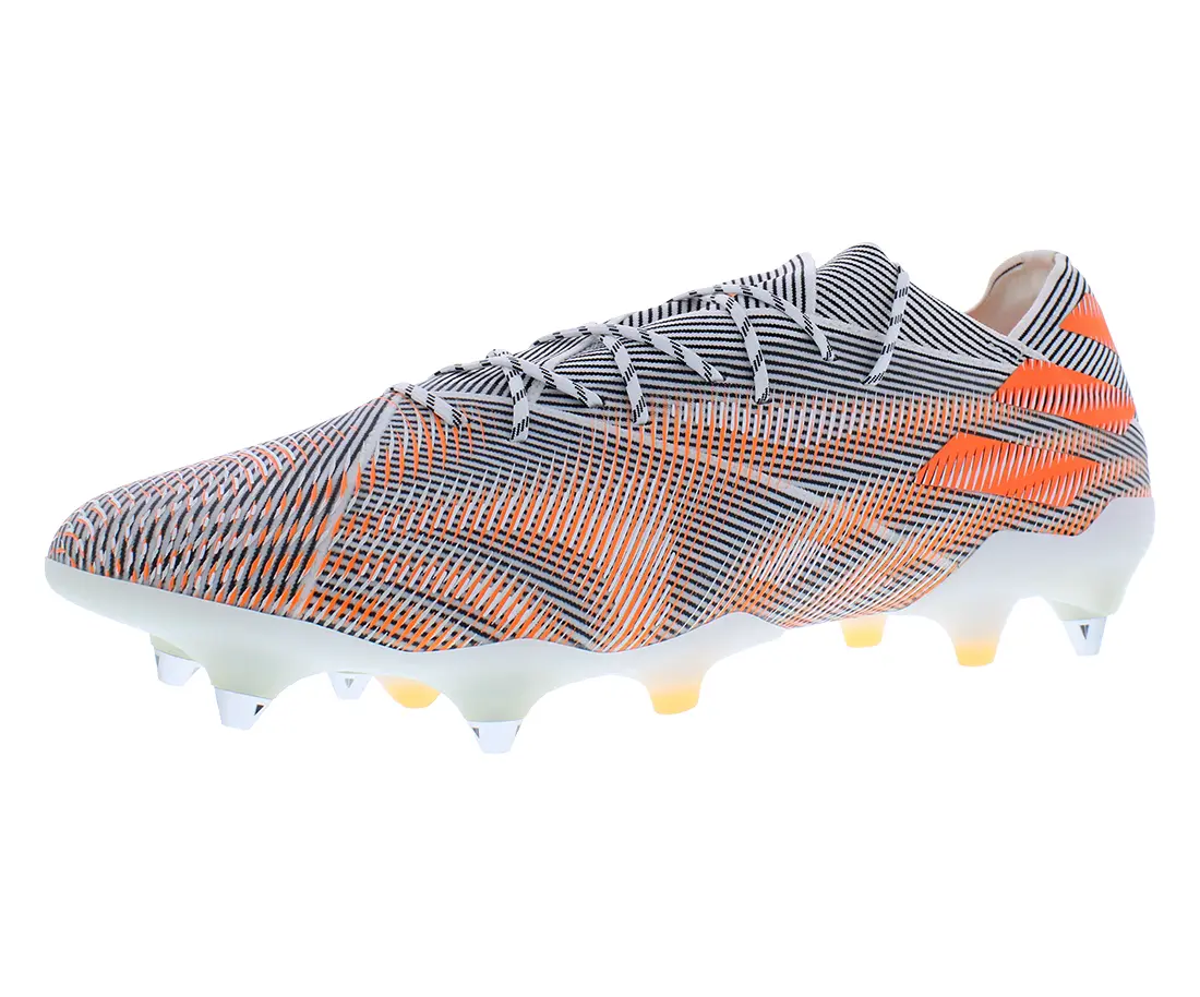 Adidas Men's Nemeziz .1 Soft Ground Football Shoes, Synthetic High-Performance Soccer Performance Sneaker, Cleats
