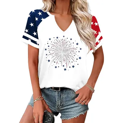 Target 4th of July Shirts for Women TikTok Shop - Main Image