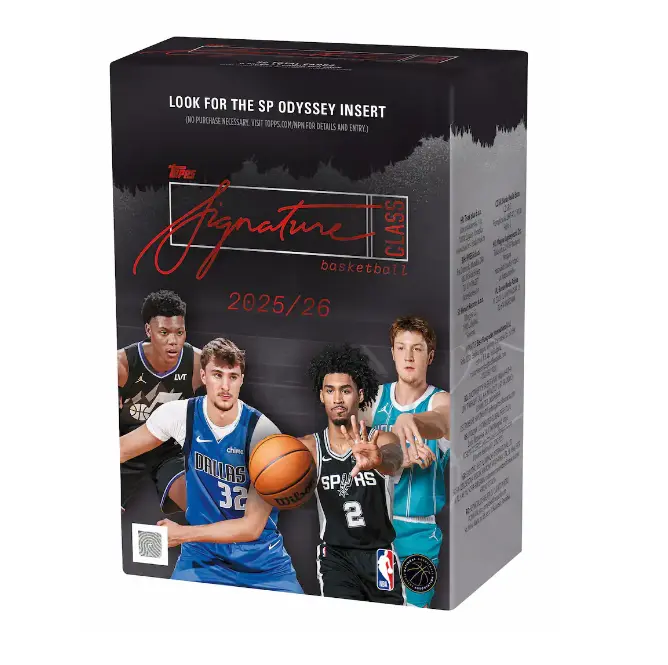 2025/26 Topps Signature Class Basketball Blaster Box