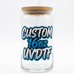 Custom UVDTF 16 oz cup wrap