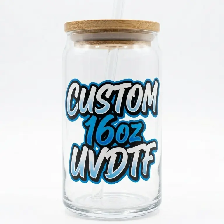 Custom UVDTF 16 oz cup wrap