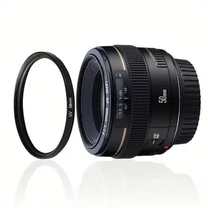 49Mm, 52Mm, 55Mm, And 58Mm Ultra-Violet UV Lens Filter Protector with Case for Olympus, Nikon, Canon, Sony, And Pentax Cameras
