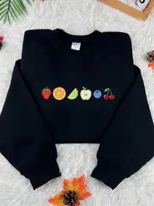 Subtle Pride Embroidered Sweatshirt, Lesbian Pride Crewneck, LGBTQ Gift Hoodie