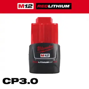 Milwaukee M12 12-Volt 3.0Ah Lithium-Ion Compact Battery Pack