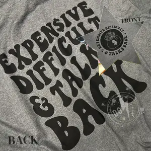 UNISEX TALKS BACK TEE