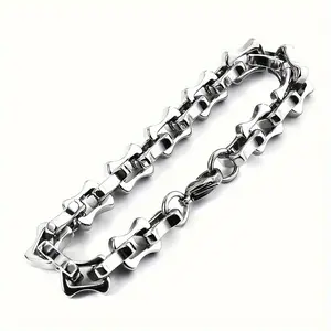 Titanium Bracelet - Men's Stylish Steering Wheel Bracelet - Stainless Steel Jewelry - Everyday Wear - Travel & Vacation - Men's Bracelet