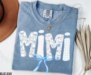 Comfort Colors® Mimi Shirt, Gift For Mimi Tshirt, Mother's Day Gift For Grandma Gifts, Coquette Bow Mimi Shirt, Baby Announcement Shirt
