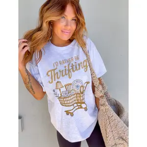 Rather Be Thrifting Graphic Top