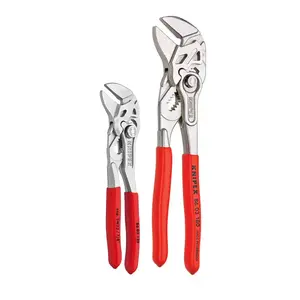 5 In. and 7-1/4 In. Pliers Wrench Set (2-Piece) KNIPEX