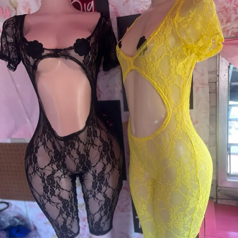Baddie sheer romper