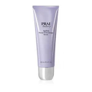 PRAI Beauty Ageless Throat & Decolletage Serum– Neck Firming Cream for Wrinkles, Sagging Skin, Turkey Neck, Crepey Skin – Anti-Aging Neck & Chest Moisturizer with Hyaluronic Acid, Peptides, Shea Butter – Skincare for Mature Skin Hydrating Moisture