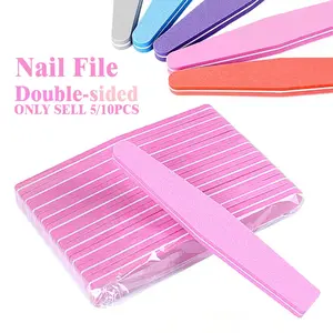 ✨ 5/10-Piece Professional Double-Sided Nail File & Buffer Set | Manicure Tools for Cuticle & Callus Remover Tool & Removal | Suitable for Manicure, Pedicure & Nail Care | Gel Polish Preparation Tool