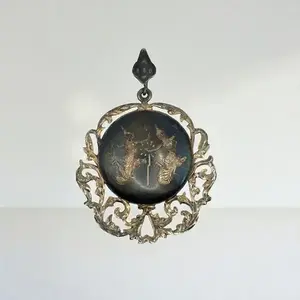 Vintage Siam Sterling Pendant
