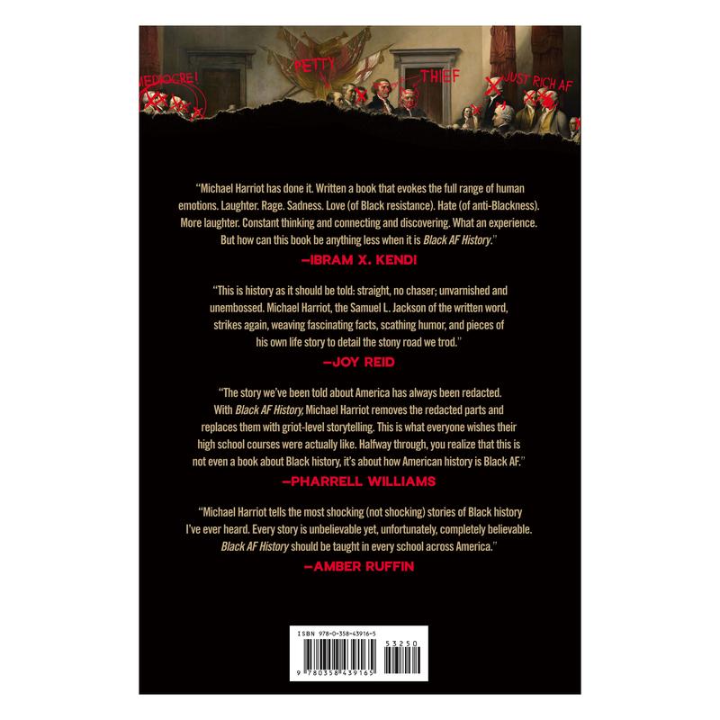 Black AF History: The Un-Whitewashed Story of America by Michael Harriot [Hardback Book]