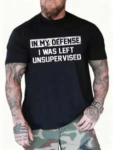 Men's Printed Casual Fitted Tee Shirt, Comfortable Fashion Design, Perfect Daily Wear, Unique Gift Idea, Stylish Summer Clothing