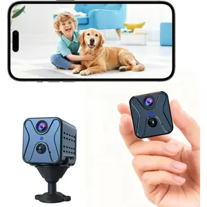 Hidden Camera 4K HD Spy Camera with Video, Mini Indoor Cameras for Home Security, AI Detection, Night Vision,-in Siren, 60-Day Battery Life, Nanny cam, pet Camera