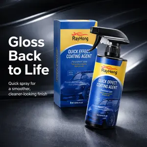 Car Coating Spray – Restore & Protect Paint, Deep Shine & Hydrophobic Shield | Quick Wax, Ceramic Coat & Sealant in One | Remove Scratches & Swirl Marks | Car Detailing Must-Have for Car Lovers & Auto Enthusiasts