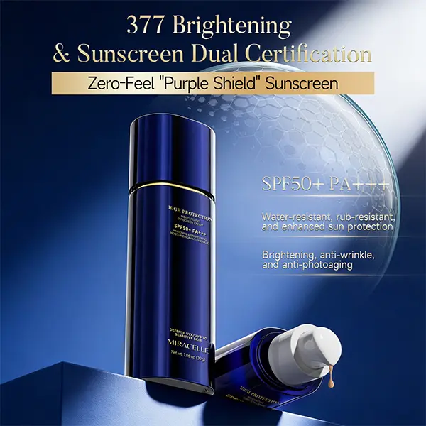 MIRACELLE Daily Glow Sunscreen SPF50+ Tinted Face Sunscreen with Natural Coverage Lightweight UV Defense  No White Cast Broad Spectrum Glowy Mineral 30g