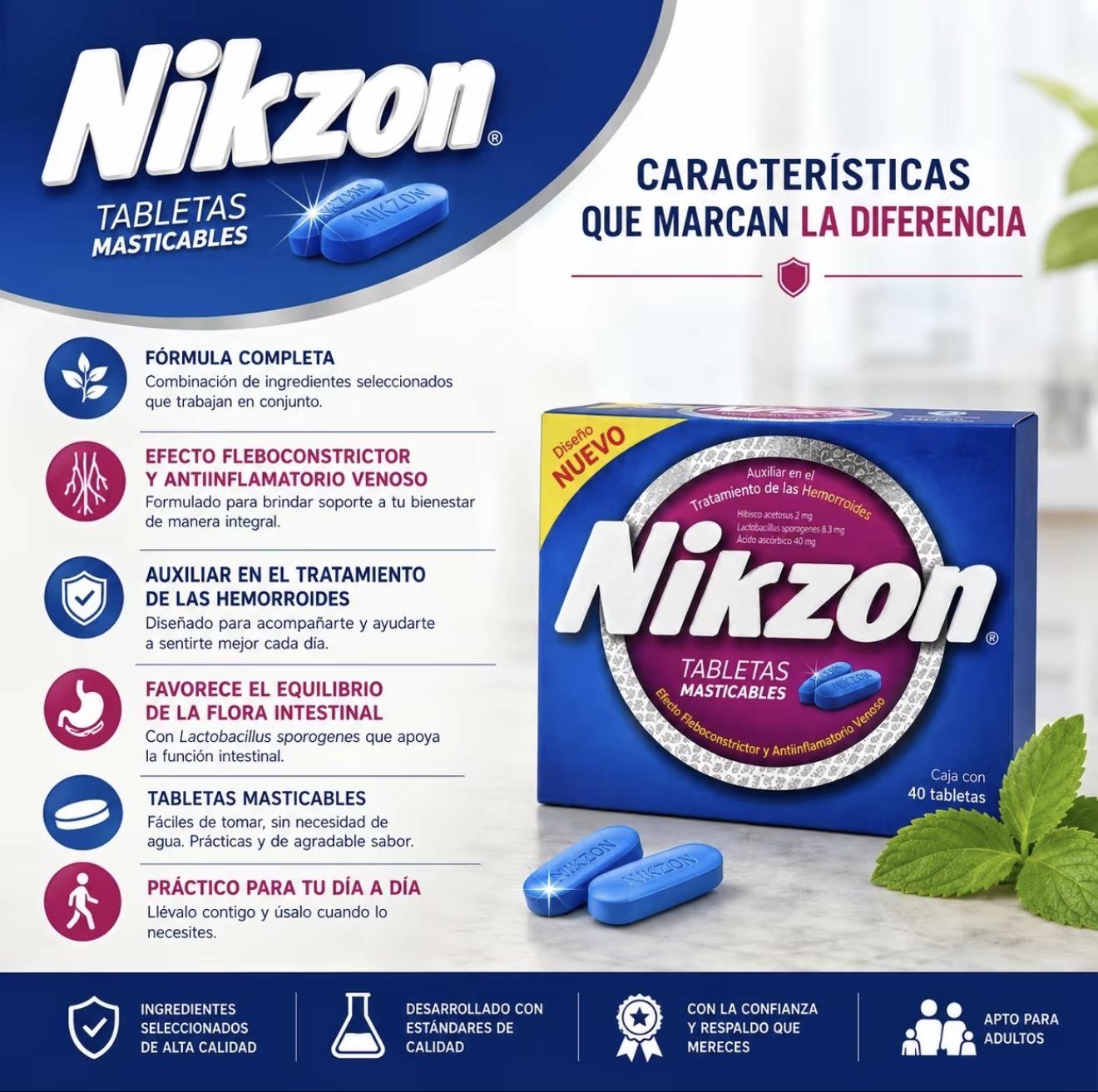 NIkz0N (90 Tablets)-Healthcare- Dietary Supplement - Daily Use, Unisex