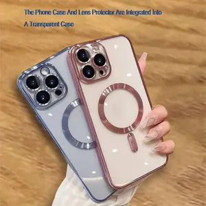 iPhone 16 Pro Max Clear Case with Camera Protector - Phone Accessory