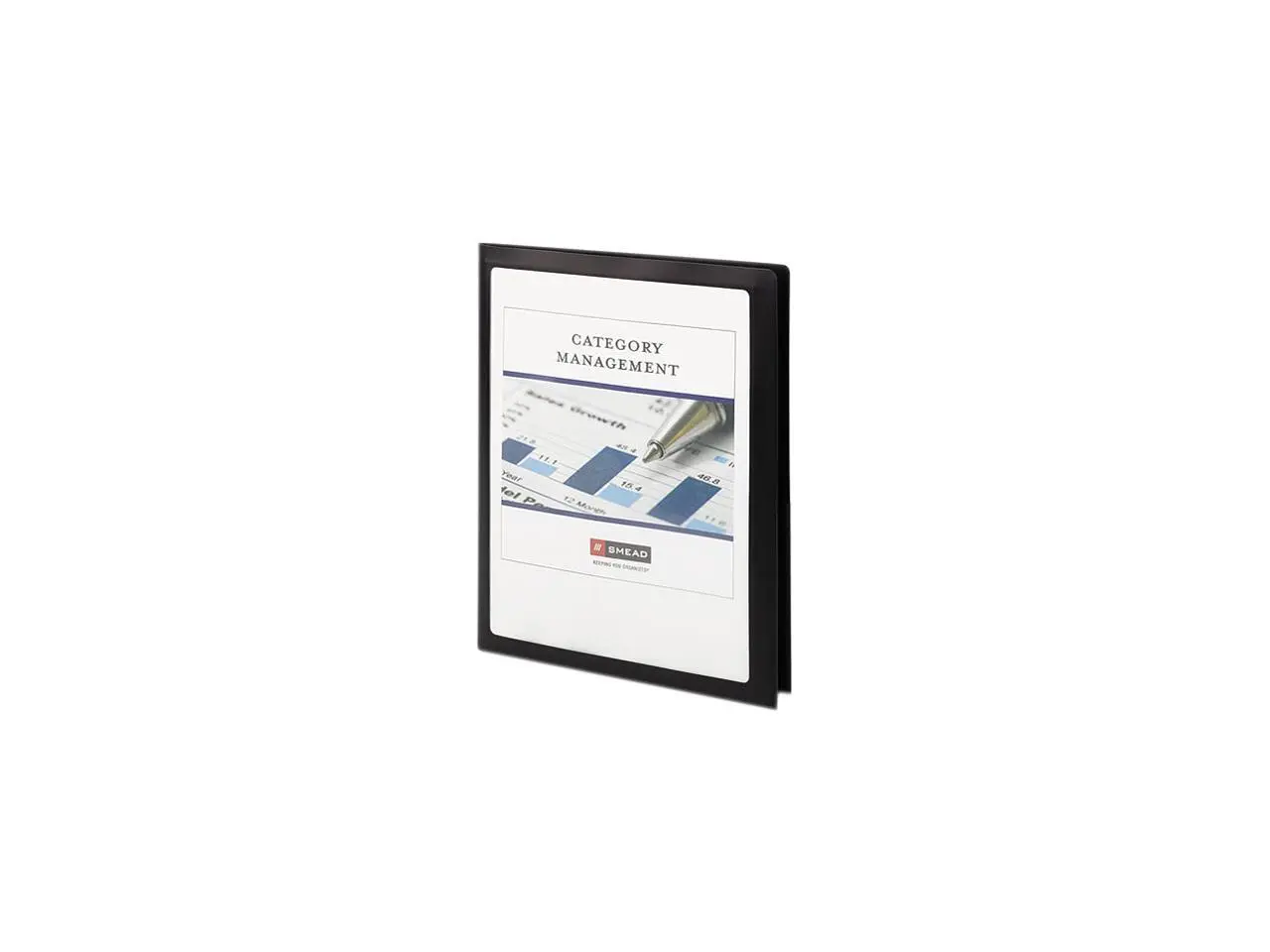 Smead Folder,2pkt,Poly,5pk,Bk 87705