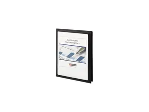 Smead Folder,2pkt,Poly,5pk,Bk 87705