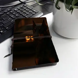 A6 Composition Notebooks, Home & Office Notebook, 7.28"x4.92"x0.59", Thick Paper, Smooth Writing, Doberman Cover Design