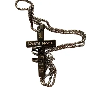 Death Note Shinigami Cross Pendant Necklace