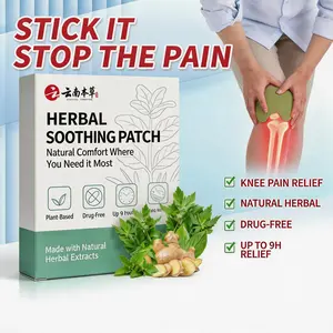 30-Pack Pain Relief Herbal Patches for Knee, Neck & Back | Fast Warm Therapy for Arthritis, Joint Stiffness & Muscle Pain | Long-Lasting Lumbar Spine Support | Easy Apply, No Mess, Ideal for Home, Work & Travel