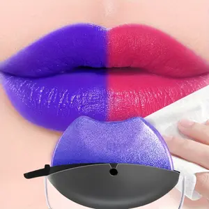 Single Stick Huasurv Moisturizing Shiny Lipstick, Hydrating Color-Changing Lip Balm, Soft Texture, Long-Lasting, Blue Witch Hs3775-06