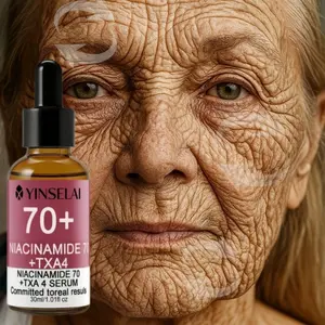 Niacinamide + Hyaluronic Acid Face Serum, Tightening and Firming, Reduces Wrinkles, Deeply Moisturizes, Suitable for All Skin Types