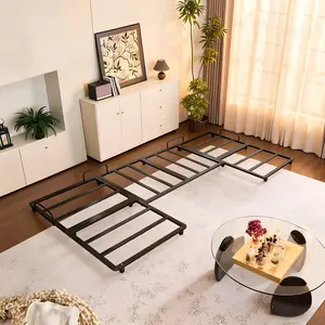 Sofa Elevation Metal Frame | Sturdy Iron Base for Boneless Cloud Couch | Height-Enhancing Accessory