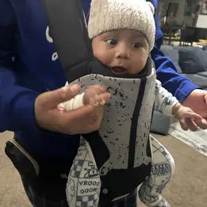 Baby Carrier, Safety-Certified 6-in-1 Baby Carrier Newborn to Toddler, Adjustable Detachable Infant Baby Hip Seat Carrier for 7-50lbs, All Seasons, Perfect for Shopping Travelling./bck01