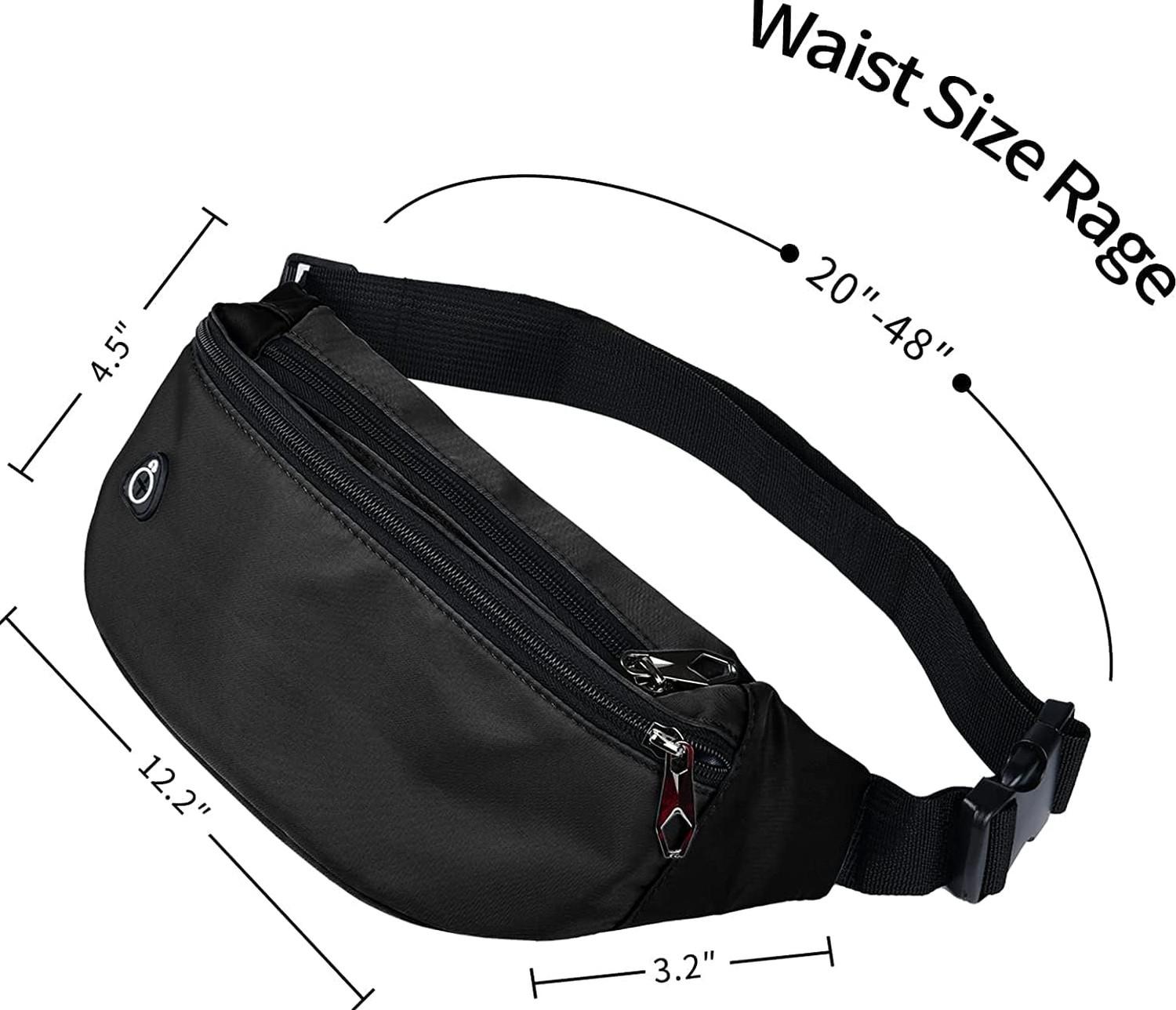 Waterproof Fanny Pack For Men And Women Perfect For Sports, Travel, Hiking, And Running With Hands-Free Convenience
