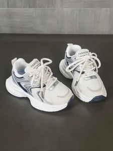 Fashion Breathable Comfort Colorblock Women's Dad Shoes, Sporty Casual Breathable Lightweight Sneakers for All Seasons, Stylish Ladies Footwear, Athletic Sneaker Footwear