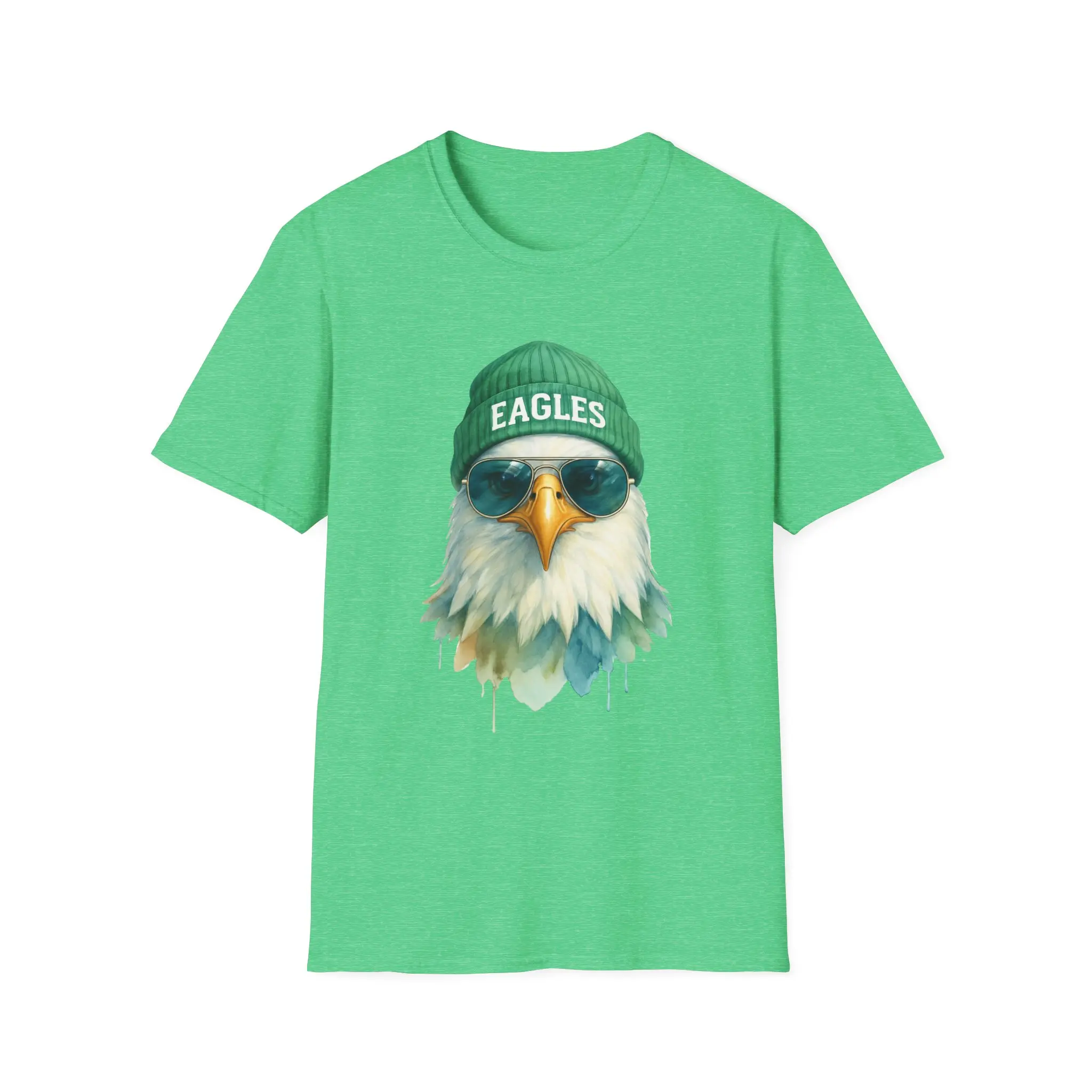 Eagles Vintage Style Graphic Tee with Cool Vibe, Perfect for Casual Wear, Gifts for Eagles Fans, Summer Outings, Lounge Around