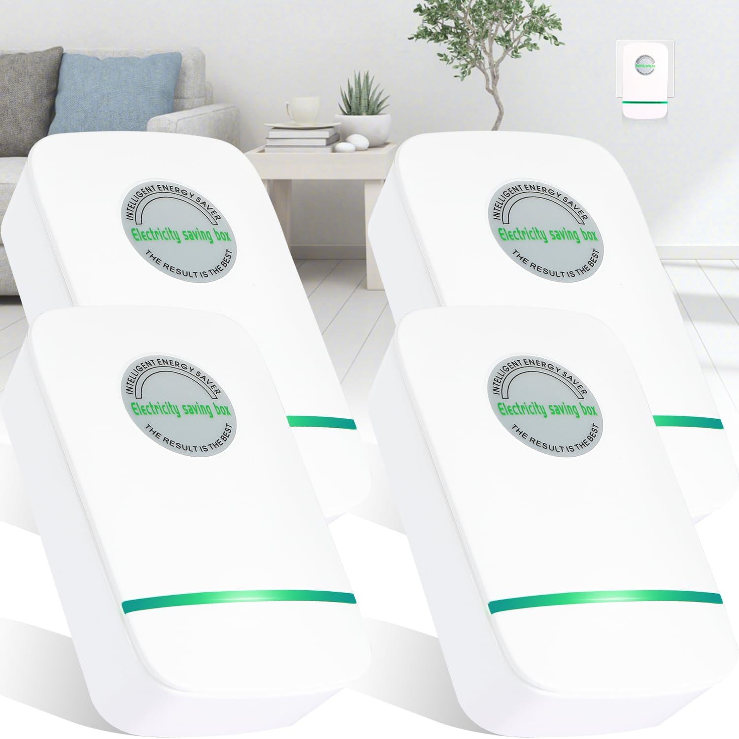 Stopwatt SmartPlug Device, Stop Watt Device Plug-in for Home & Office US Plug 90V-250V 30KW