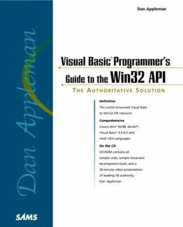 USED-Dan Applemans's Visual Basic Programmer's Guide to the Win32 Api by Daniel Appleman (Paperback)