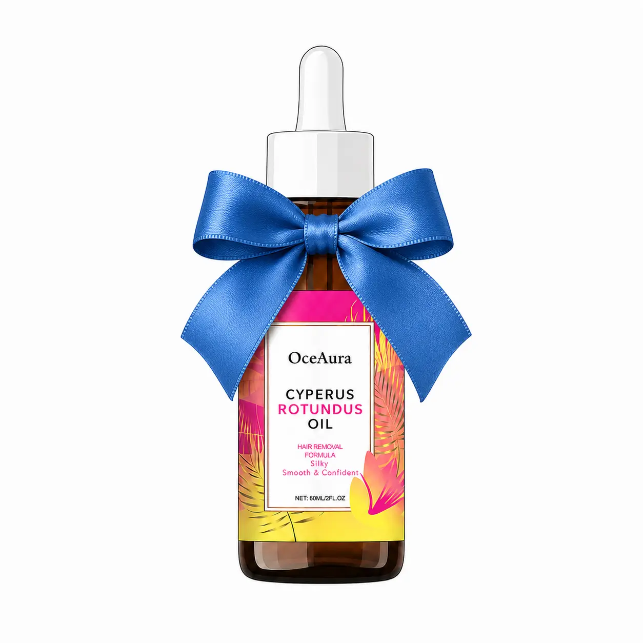 Cyperus Rotundus Oil Body Care Oil, Natural Botanical Formula for Smooth & Soft Skin, Gentle Daily Skincare, 60ml / 2oz