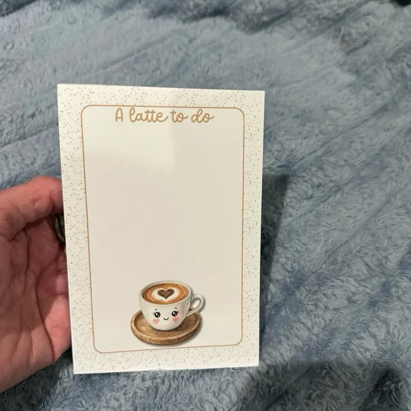 Latte to do notepad