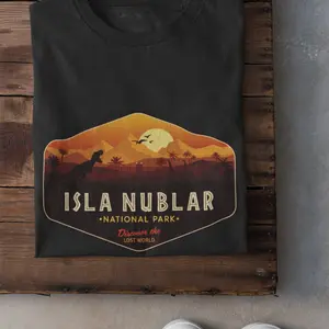 Jurassic Park TShirt, Isla Nublar Shirt, Jurassic World Parody Shirt, Visit Isla Nublar National Park, Universal Studios Shirt, Unisex Tee