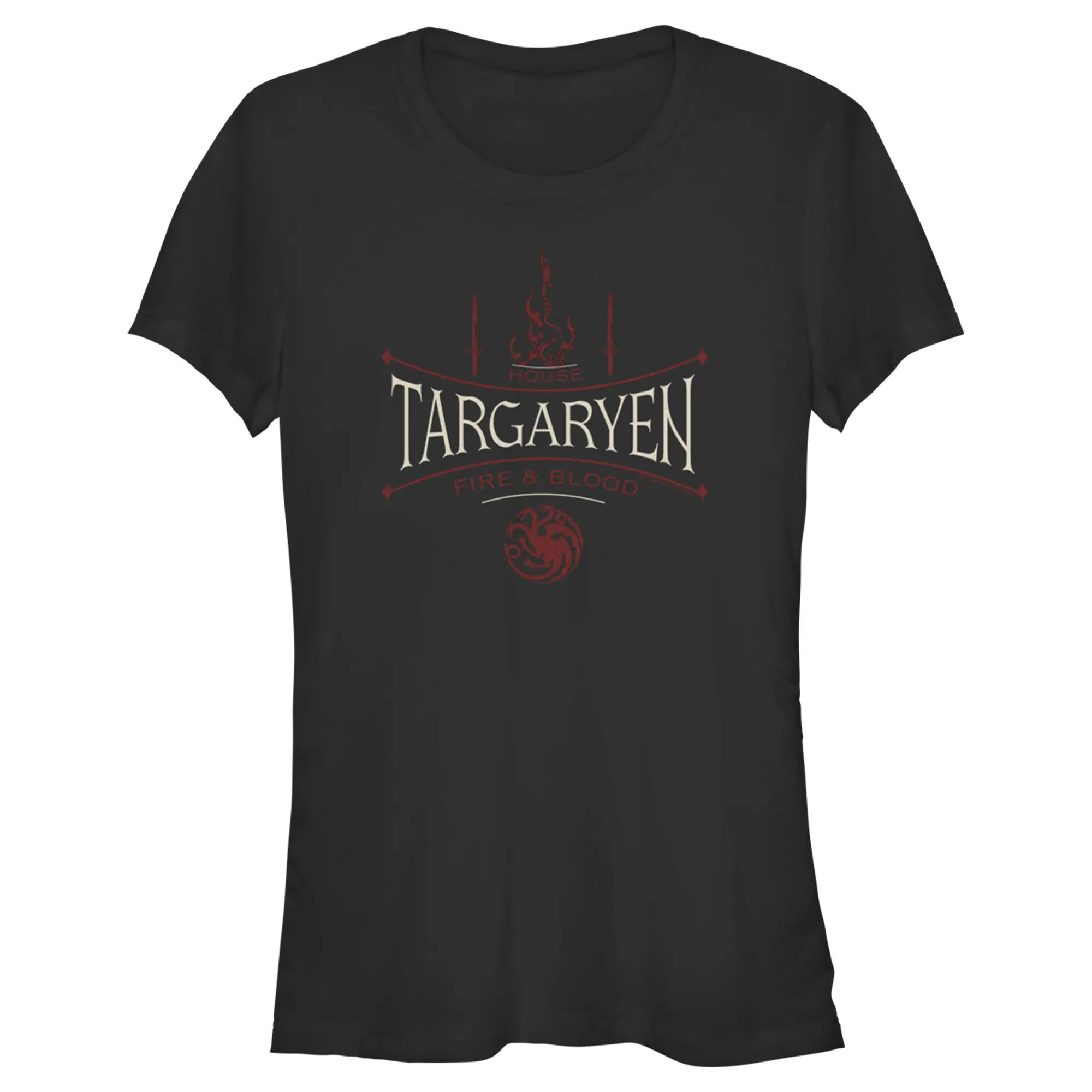 Juniors Womens Game of Thrones Targaryen T-Shirt