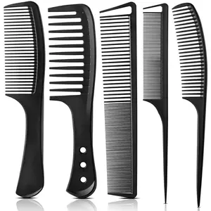 5-Piece Professional Hair Comb Set for Men & Women – Fine Tooth, Tail Comb, Styling & Teasing – Perfect Hairdressing & Everyday Grooming – Ideal Gift for Valentine’s, Easter & New Year