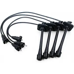 Vkinman Ignition Spark Plug Wire Set Replacement for Toyota Camry 1997-2001 L4 2.2L 90080-91110 (4PCS)