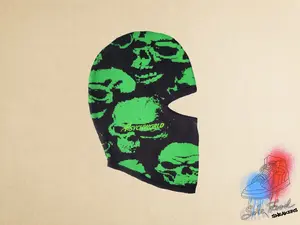 Psychworld Green Balaclava Mask